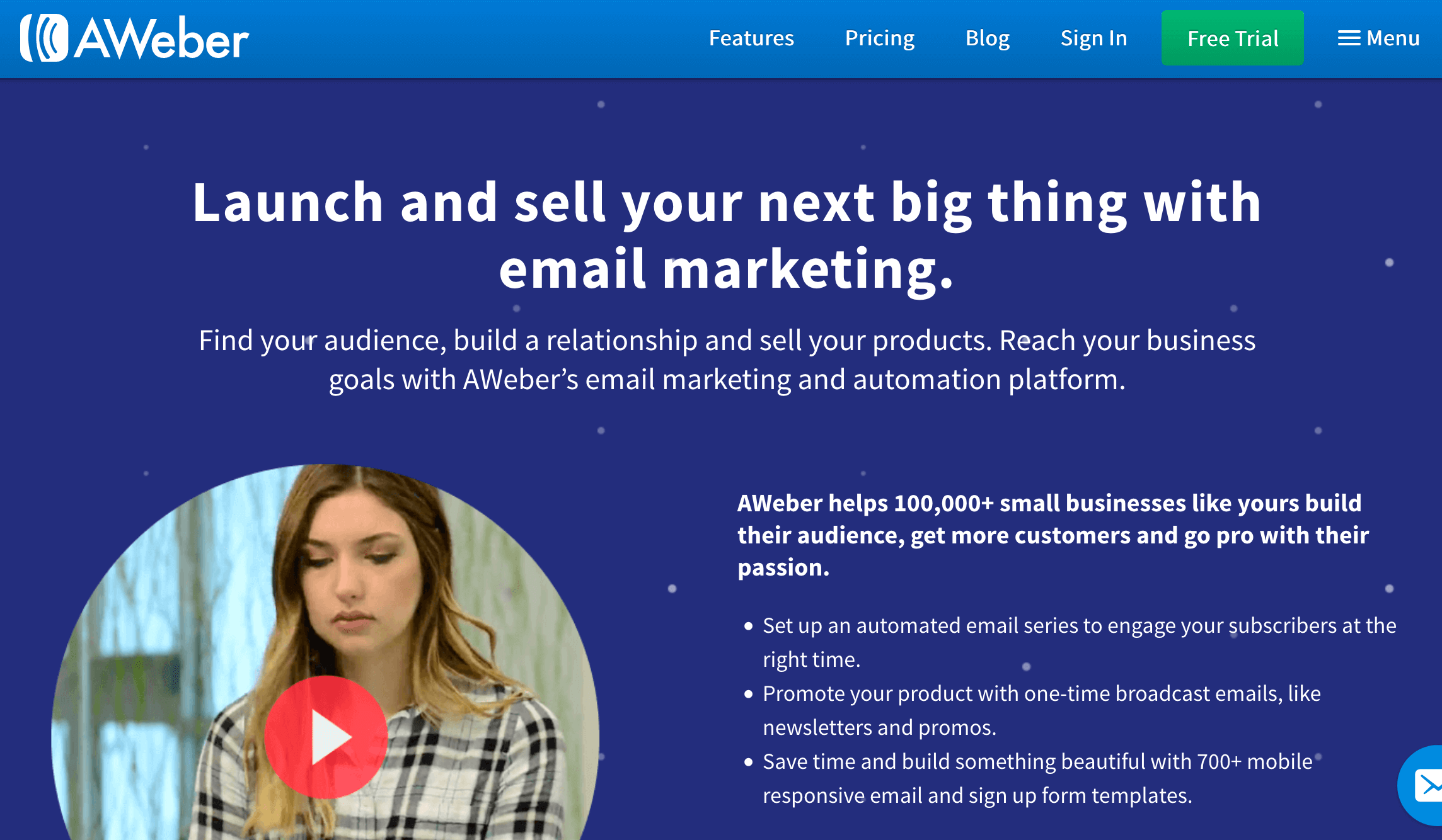 Aweber email marketing