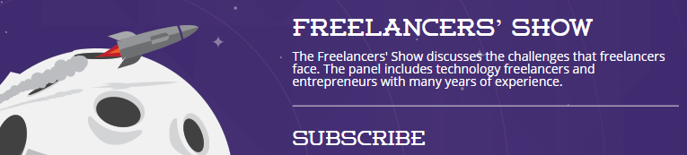 The Freelancer's Show homepage.
