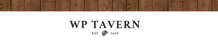 The WP Tavern homepage.