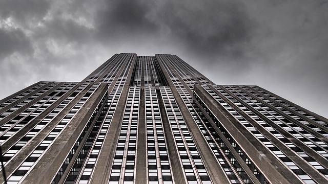 A skyscraper.
